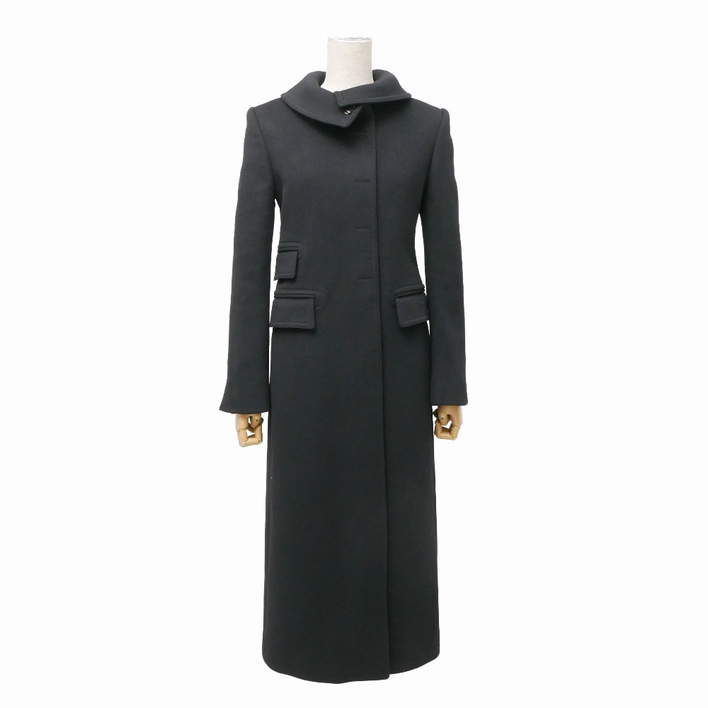 GUCCI グッチ コート サイズ38 カシミヤ混 スリット ロングコート ブランド古着【中古】20260318/RA8422|トレード店