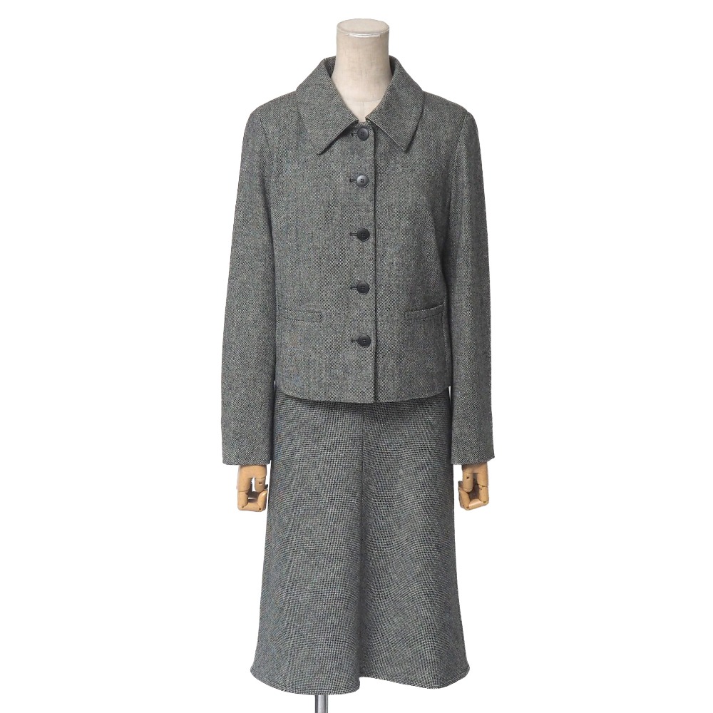 ■美品■agnes b. アニエスベー スカートスーツ サイズ38/36 シングルジャケット タイトスカート ブランド古着【中古】20260323/RA8475
