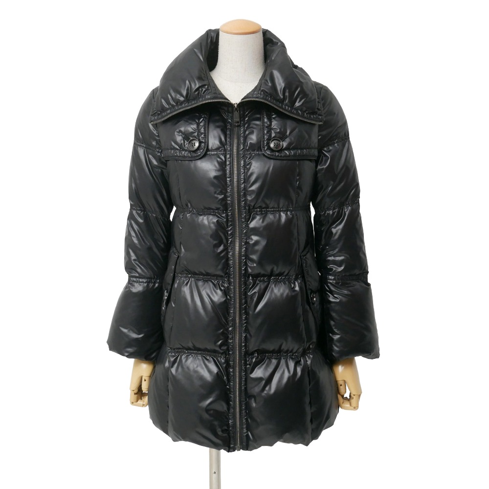 ■美品■BURBERRY BLACK LABEL バーバリーブラックレーベル コート サイズ38 ダウンコート 中綿 ジップアップ ブランド古着【中古】20260325/RA8506
