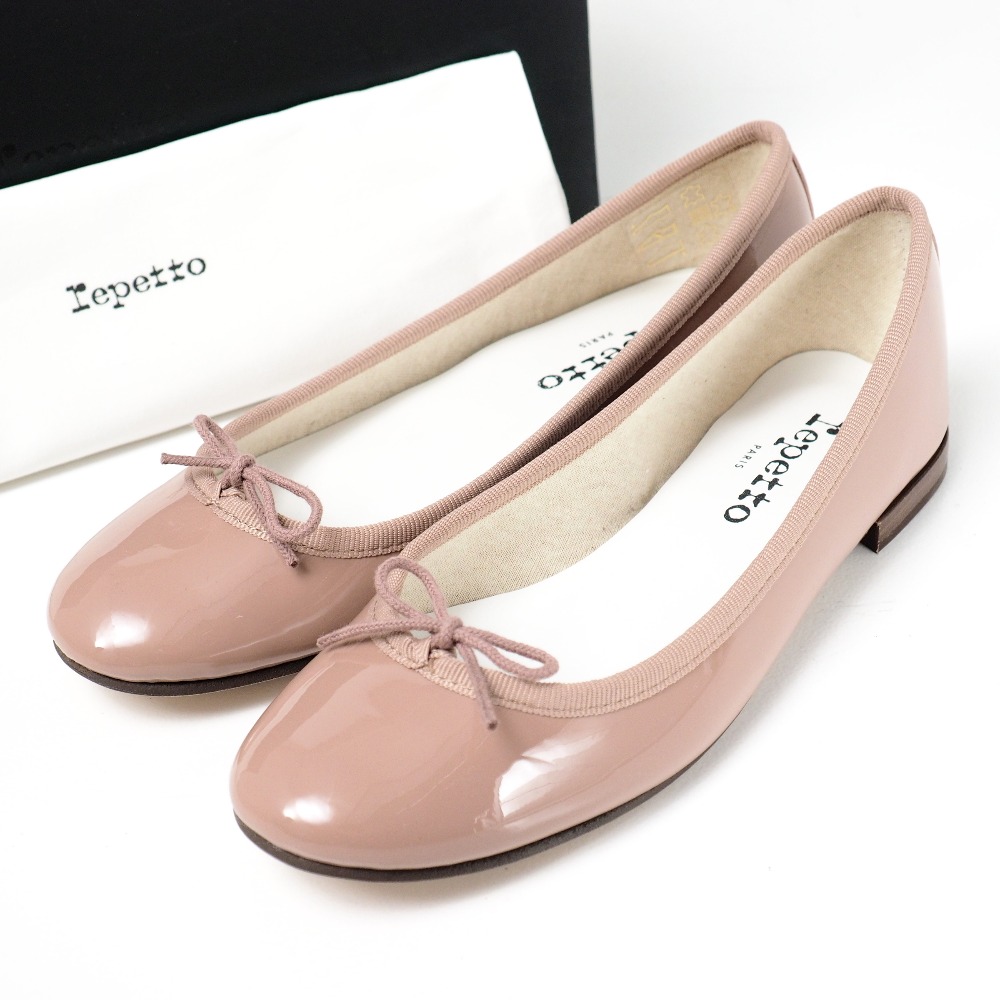 ■未当て嵌める品■repetto レ愛玩動物 CENDRILLON 真砂リオン バレーシューズ 大いさ35 滑っこいシューズ パンプス 靴 フランス共和国製 20260401/RA8804 バレエシューズ-レディース靴