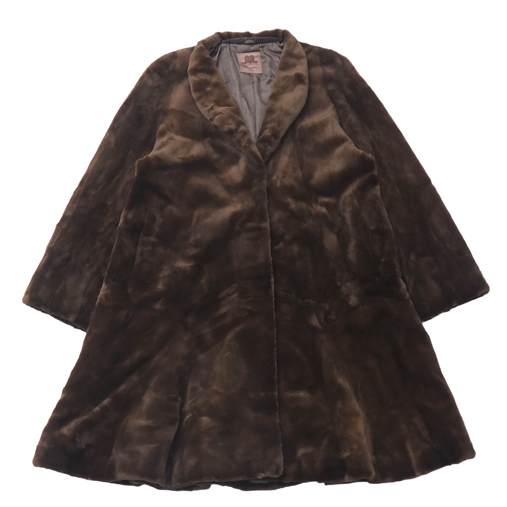 ■美品■SAGA MINK ROYAL サガミンクロイヤル コート シェアードミンク ファー ロングコート 毛皮 ブランド古着【中古】20260409/RA8747