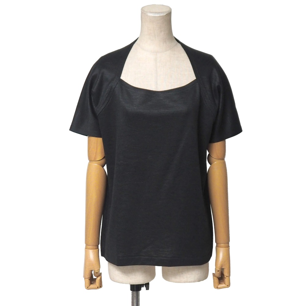 ■美品■Christian Dior ディオール ヴィンテージ 半袖Ｔシャツ 大きさM 総リネン カットソー ブランド名古着【中古】20260417/RA8969