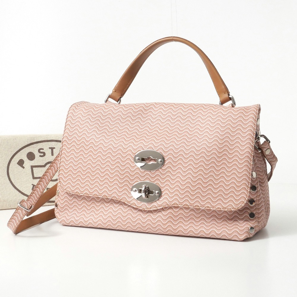 ■美品■ZANELLATO ザネラート POSTINA ポスティーナ ハンドバック 2WAY ショルダーバッグ ブランド名古着【中古】20260427/RA8813