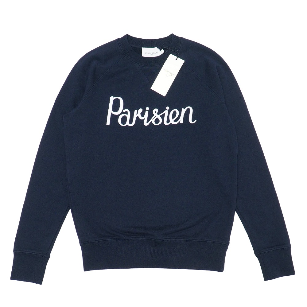 ■美品■MAISON KITSUNE メゾンキツネ 汗水 大きさXS Parisien 刷り上げる 調教師 ブランド名古着【中古】20260501/RA9279