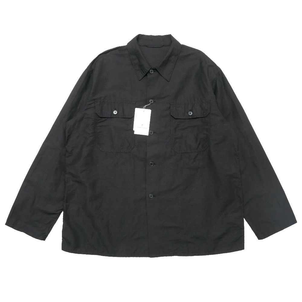 ■未当て嵌める品■UNITED ARROWS ユナイテッドアローズ 黒いこと ありがた味 厚地の外套プルオーバー 長袖プルオーバー 大きさM 20260520/RA9455