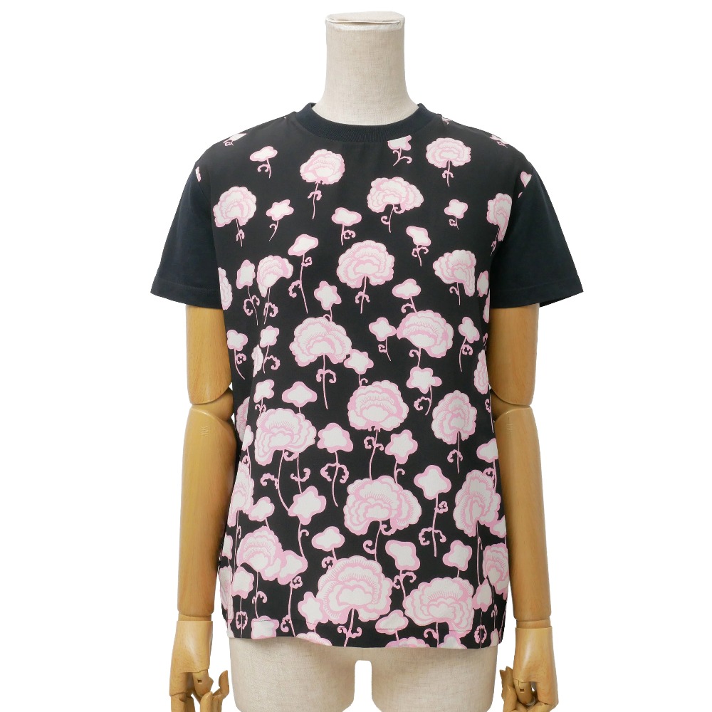 ■美品■PRADA プラダ 半袖Ｔシャツ サイズXS 異素材切替 イタリア製 ブランド古着【中古】20260529/RA9549｜トレード店