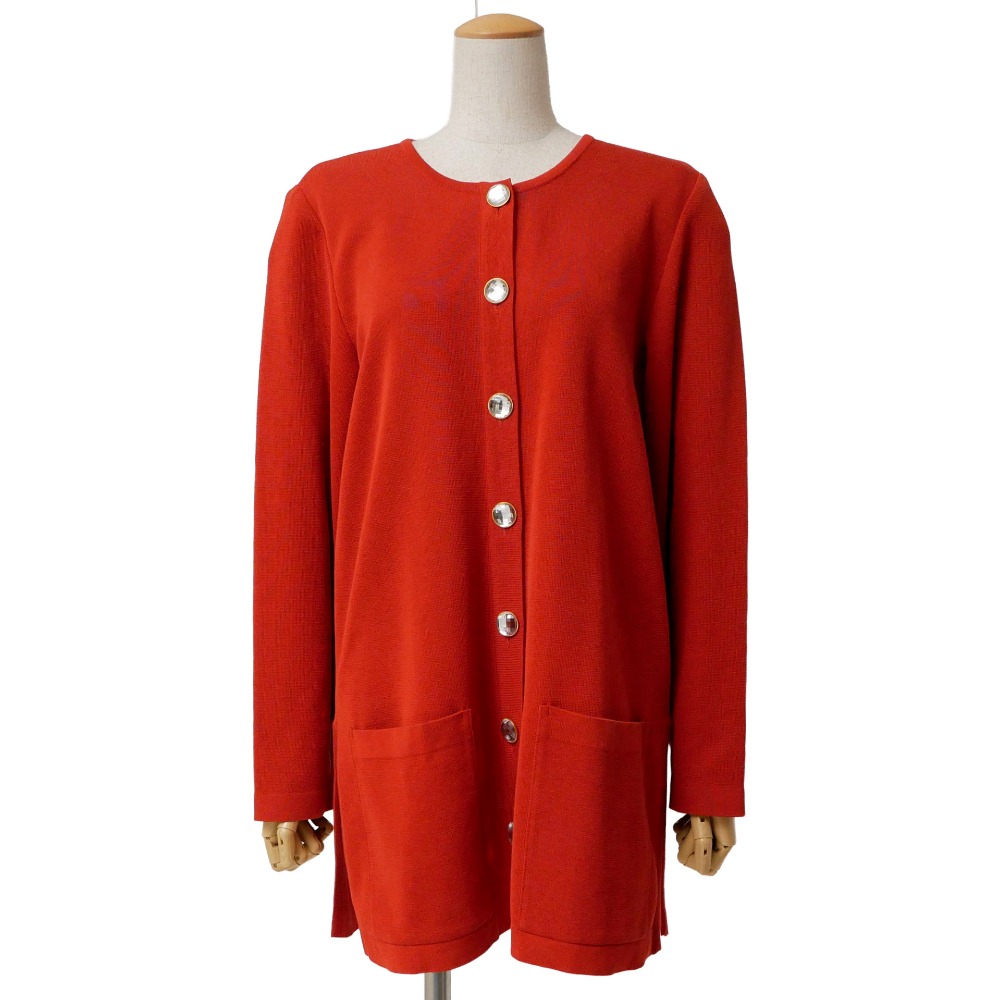 ■美品■YVES SAINT LAURENT イヴ・サンローラン ヴィンテージ ジレー 大きさM 編み物 ブランド名古着【中古】20260605/RA9707