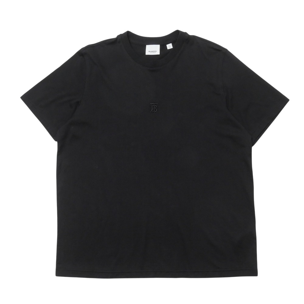 ■美品■BURBERRY バーバリー 半袖Ｔシャツ 大きさXL ロゴタイプ刺しゅう 労働者の一団のど首 ブランド名古着【中古】20260608/RA9686