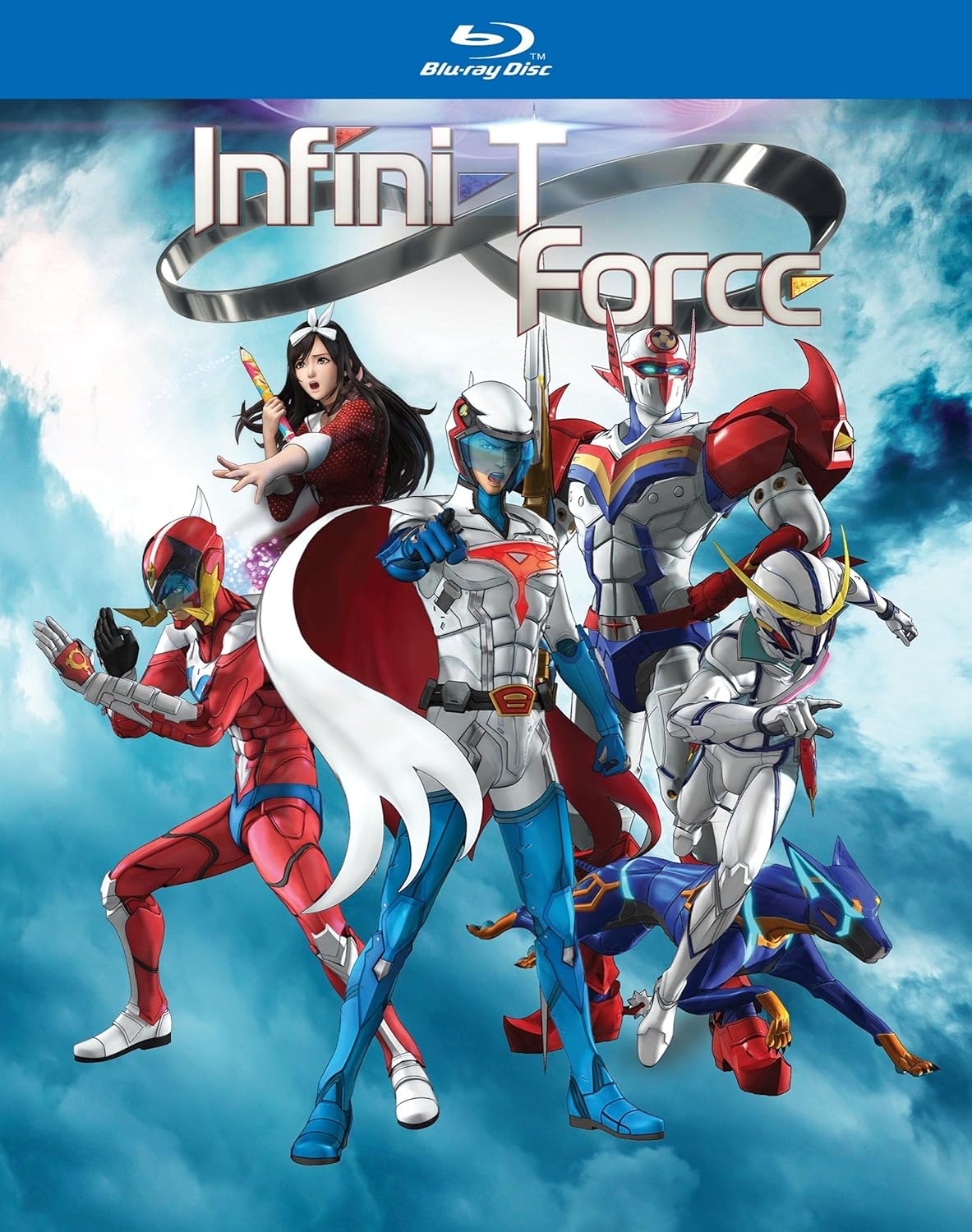 ブルーレイ Infini-T Force Complete Series Blu-ray タツノコプロ 55周年記念 科学忍者隊ガッチャマン 宇宙の騎士テッカマン 破裏拳ポリマー 新造人間キャシャーン 夢の共演 3DCGアニメーション 豪華制作陣 一流声優陣 北米輸入版 Blu-ray画像