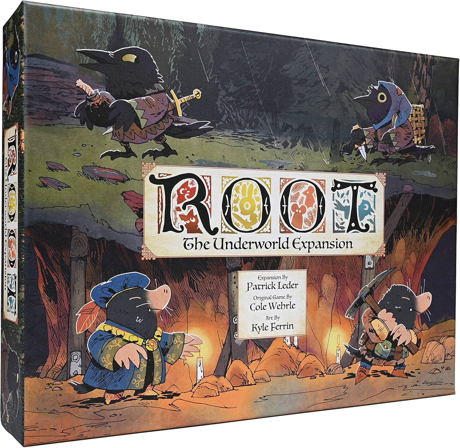 【楽天市場】ボードゲーム拡張セット Root The Underworld Expansion Underground Duchy ...