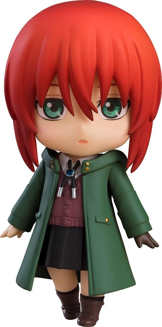 フィギュア 魔法使いの嫁 羽鳥智世 ねんどろいど シーズン2 Ver グッドスマイルカンパニー PVC製 赤髪 緑瞳 制服 3表情パーツ ルース付き 魔術師学院 妖精 魔法シーン 多彩なポーズ再現 かわいいデフォルメスタイル 10cmサイズ 並行輸入品画像