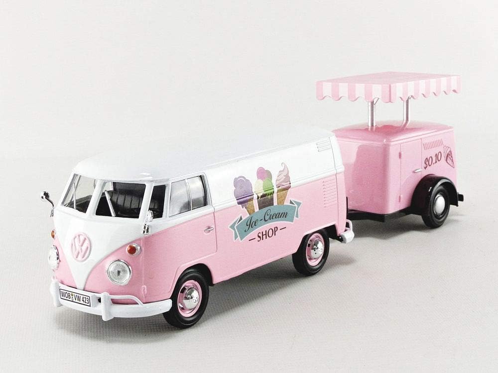 モーターマックス VW タイプ2(T1) デリバリーバン ＆ トレーラー Amazon.com: Motormax Volkswagen Type 2 (T1) Delivery Van