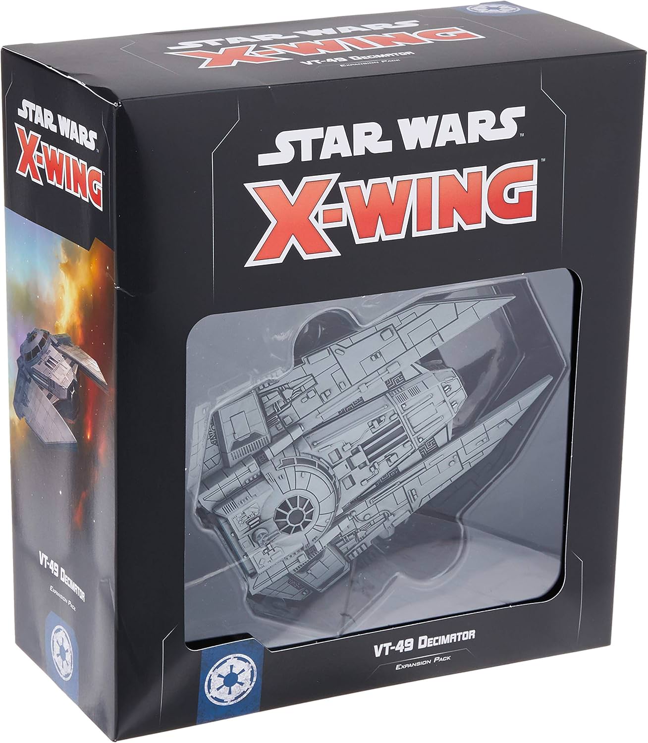 スター・ウォーズ Xウイング VT-49 デシメーター 【ダース・ベイダーも参戦】 第2版 拡張パック 塗装済み ミニチュア