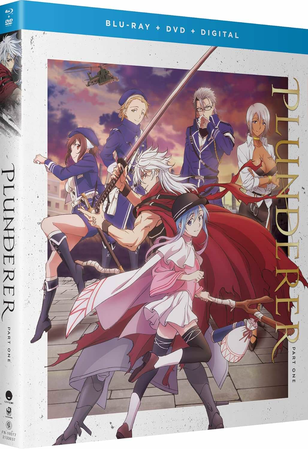 プランダラ Part1【数字（カウント）が命を左右する衝撃の世界】ブルーレイ DVDセット 12話収録
