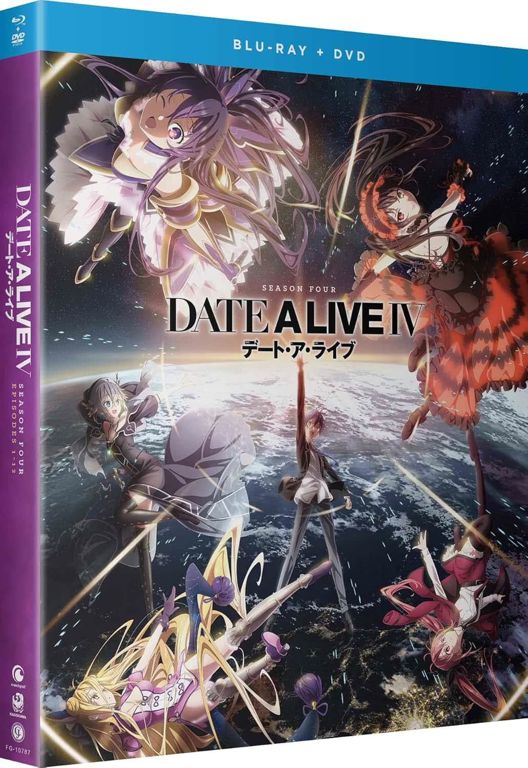 デート・ア・ライブIV 【第4期全12話を高画質で完全収録】 ブルーレイ DVD セット 橘公司 精霊