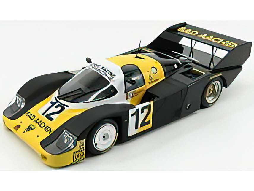 PORSCHE - 956K TEAM BAD AACHEN SCHORNSTEIN RACING N 12 1000km MONZA 1984 MERL - SCHORNSTEIN - BLACK YELLOW /Minichamps 1/18 ミニカー｜ラストホビー