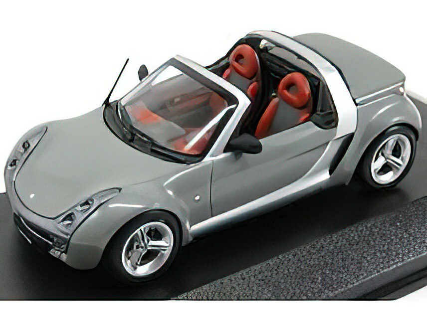 SMART - ROADSTER CABRIOLET 2003 - GREY MET /Minichamps 1/43 ミニカー ミニカー・トイカー-乗り物のおもちゃ-車
