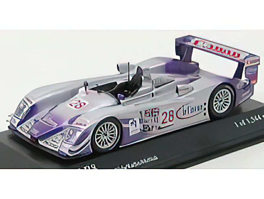 AUDI - R8 WINNER 12h SEBRING 2004 - BIELA KAFFER MCNISH - SILVER VIOLET /Minichamps 1/43 ミニカー