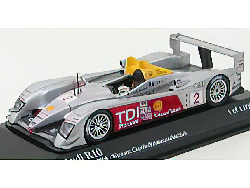 AUDI - R10 N 2 WINNER 12h SEBRING 2006 CAPELLO - KRISTENSEN - MccNISH - SILVER /Minichamps 1/43 ミニカー｜ラストホビー