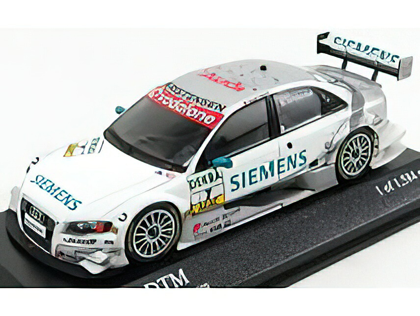 AUDI - AUDI A4 SIEMENS N 7 DTM 2006 T.KRISTENSEN - WHITE SILVER /Minichamps 1/43 ミニカー｜ラストホビー