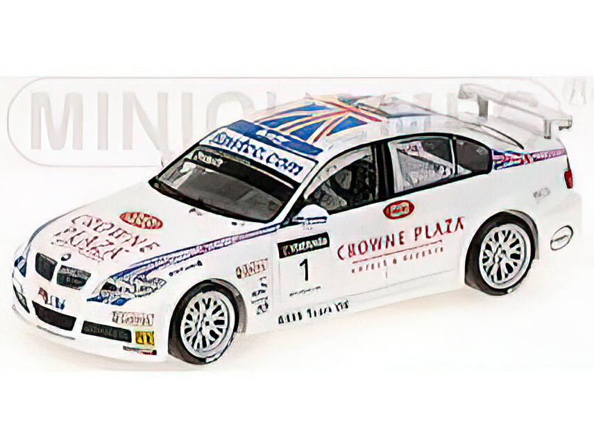 BMW - 320si N 1 WINNER RACE 2 PORTO WTcc 2007 A.PRIAULX - WHITE /Minichamps 1/43 ミニカー