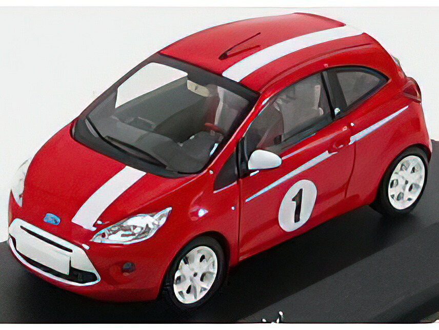 FORD ENGLAND - KA N 1 2-DOOR 2009 - RED /Minichamps 1/43 ミニカー｜ラストホビー