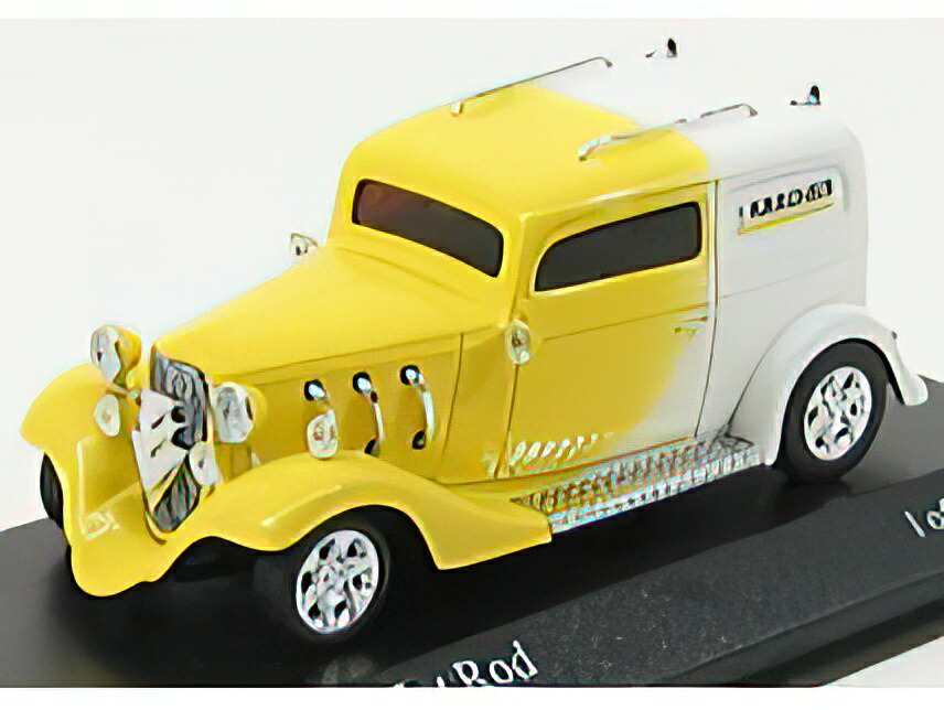 FORD USA - HOT ROD KARCHER - YELLOW WHITE /Minichamps 1/43 ミニカー