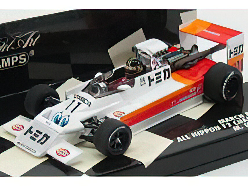 MARCH - F2 792 N 11 SEASON 1979 M.HASEMI - WHITE ORANGE /Minichamps 1/43 ミニカー おもちゃ-車-乗り物のおもちゃ