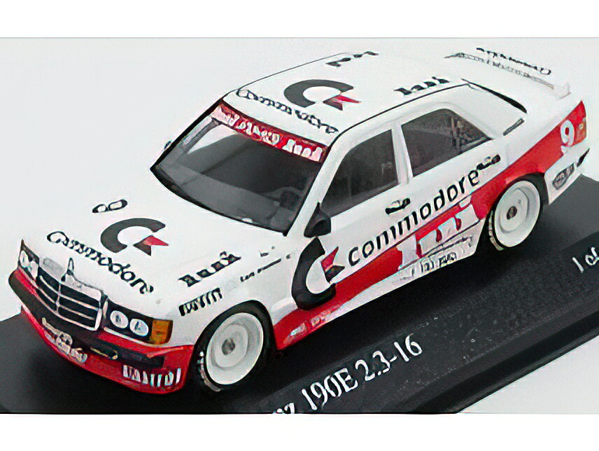 MERCEDES BENZ - 190E TEAM MARKO RMS N 9 DTM 1986 F.KLAMMER - WHITE RED BLUE /Minichamps 1/43 ミニカー|ラストホビー