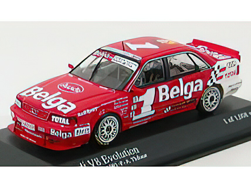 AUDI - V8 EVOLUTION DUBOIS RACING N 1 BELGIAN PROCAR 1993 P-A.THIBAUT - RED WHITE /Minichamps 1/43 ミニカー｜ラストホビー