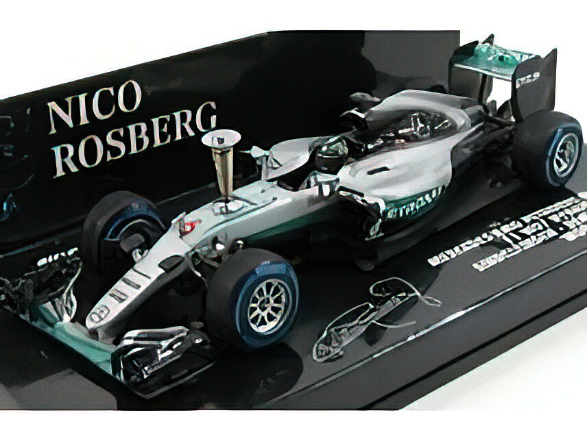 MERCEDES GP - F1 W07 HYBRID AMG PETRONAS N 6 DEMONSTRATION RUN NICO ROSBERG 2016 WORLD CHAMPION - SILVER GREEN /Minichamps 1/43 ミニカー 8,352円