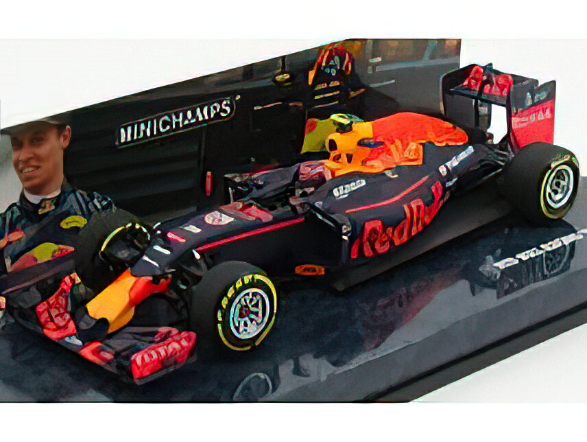 RED BULL - F1 RB12 TAG HEUER N 26 SEASON 2016 D.KVYAT - MATT BLUE RED YELLOW /Minichamps 1/43 ミニカー