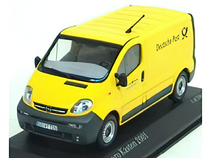 OPEL - VIVARO VAN DEUTSCHE POST 1999 - YELLOW /Minichamps 1/43 ミニカー
