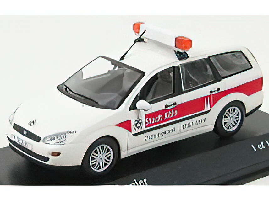 FORD ENGLAND - FOCUS TURNIER ORDNUNGSAMT KOLN 1997 - WHITE RED /Minichamps 1/43 ミニカー おもちゃ-ミニカー・トイカー