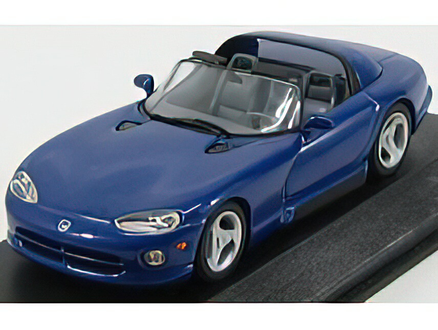 DODGE - VIPER CABRIOLET 1993 - BLUE MET /Minichamps 1/43 ミニカー