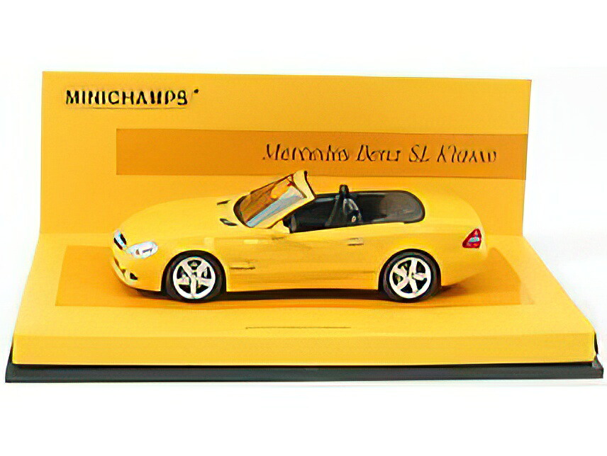 MERCEDES BENZ - SL-CLASS SPIDER 2008 - YELLOW /Minichamps 1/43 ミニカー｜ラストホビー 11,310円