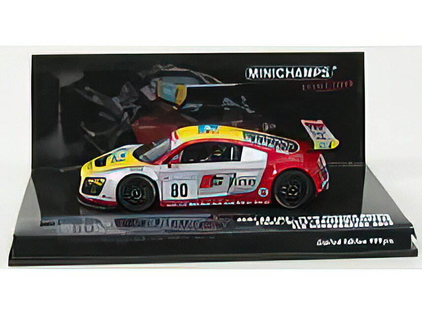 AUDI - R8 LMS N 80 VLN N - SILVER RED YELLOW /Minichamps 1/43 ミニカー