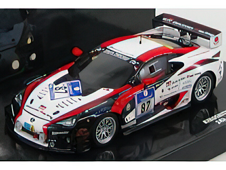 LEXUS - LFA GAZOO RACING N 87 24h NURBURGRING 2011 KINOSHITA - WAKISAKA - LOTTERER - WHITE BLACK RED /Minichamps 1/43 ミニカー