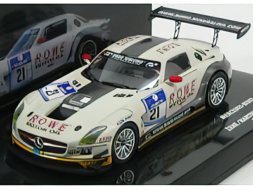 MERCEDES BENZ - SLS AMG GT3 N 21 24h NURBURGRING 2012 ZEHE - HARTUNG - REHFELD - BULLIT - WHITE GREY /Minichamps 1/43 ミニカー｜ラストホビー
