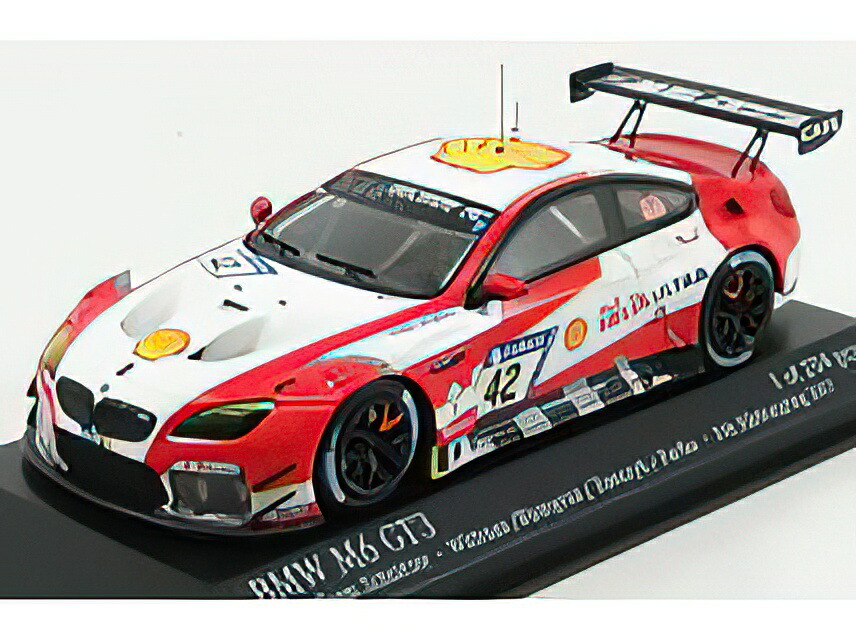 Minichamps 1/43 – BMW M6 GT3 Schnitzer Farfus, Macau 2017, Résine Noire