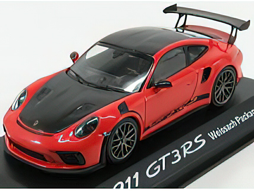 PORSCHE - 911 991-2 GT3 RS COUPE WEISSACH PACKAGE 2017 LAVA ORANGE BLACK  Minichamps 1 43 ミニカー 『2年保証』