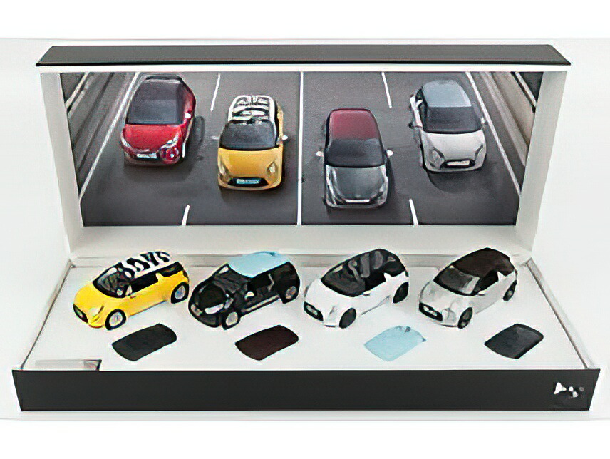 1/43 シトロエン　DS3  ディーラー品　ミニカー　4台セット ノレブ ミニカー Norev 1/43 NOREV CITROEN - SET 4X DS3 2010