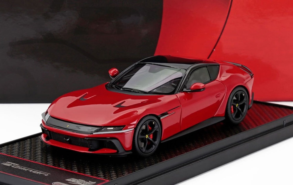 FERRARI 12CILINDRI V12 830cv パノラミックルーフ 2024 ロッソコルサ 赤いこと/ BBR 1/43 48台押さえる