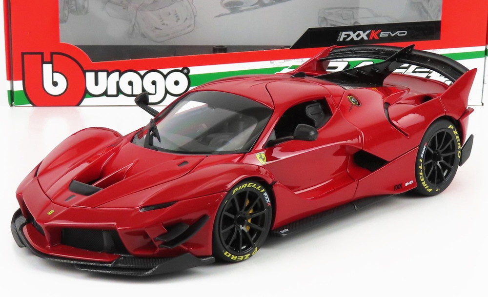 楽天市場】ブラーゴ 1/18 フェラーリ FXX-K Evo ハイブリッド 6 3 V12