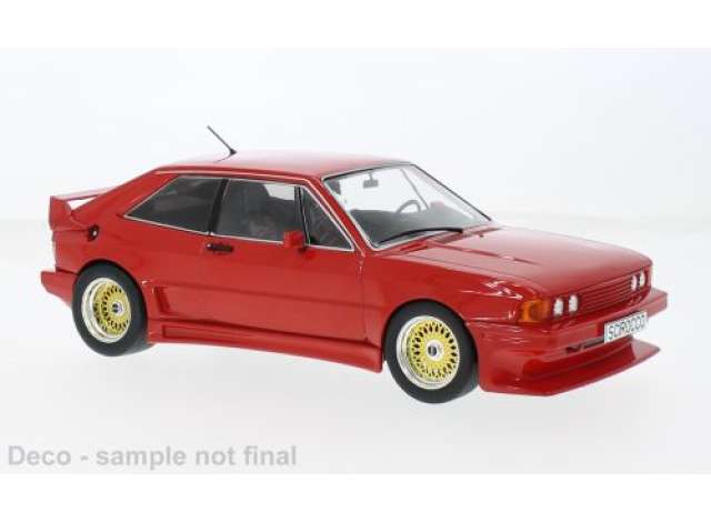 1980年 Volkswagen Scirocco Rieger GTO レッド/ MCG 1/18 ミニカー｜ラストホビー