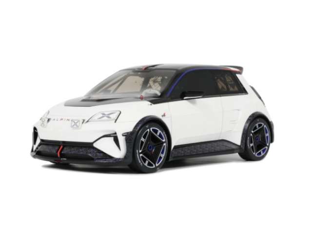 2023年 Alpine A290 レジンシリーズ ホワイト/ OTTO 1/18 ミニカー