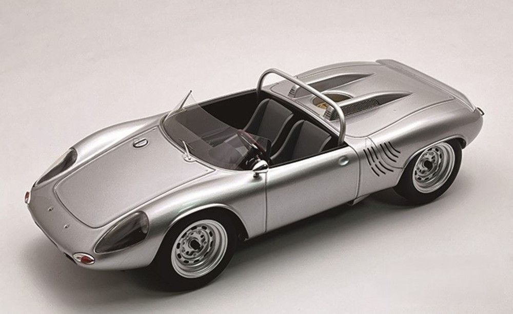 【予約】2026年発売予定PORSCHE 718 WRS スパイダー PRESS VERSION 1961 シルバー/ Tecno 1/18 ミニカー｜ラストホビー