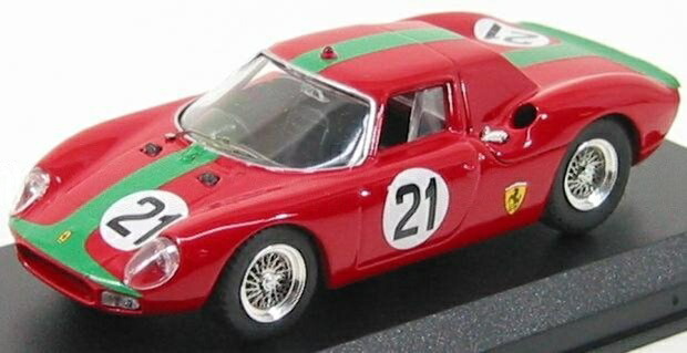 【予約】FERRARI 250 LM モンツァ 1966 #21 デ・ジーベンタール レッド / Best-Model 1/43 ミニカー