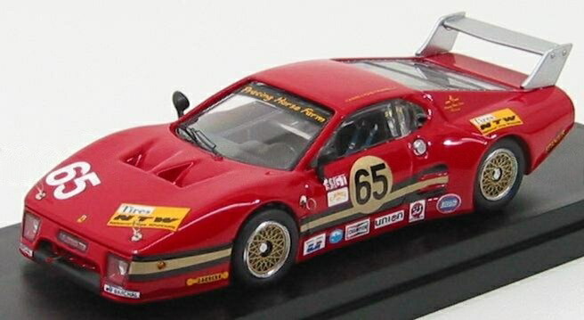 【予約】FERRARI 512BB LM #65 デイトナ 3位 1983 ベアード/ミード/パンプリー レッド / Best-Model 1/43 ミニカー