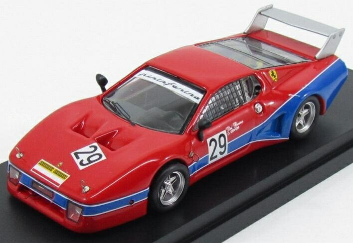 【予約】2026年発売予定FERRARI 512 BB LM #29 ムジェロ 1981 デル・ブオノ/ゴヴォーニ レッド/ブルー / Best-Model 1/43 ミニカー